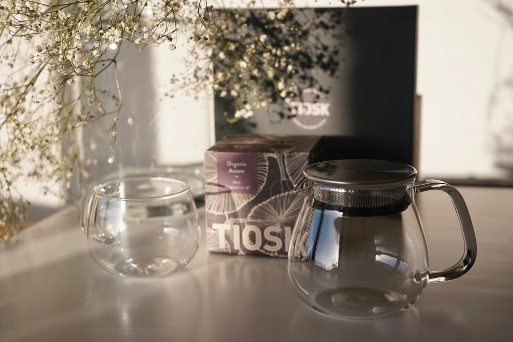 Glass Tea Set + Tea