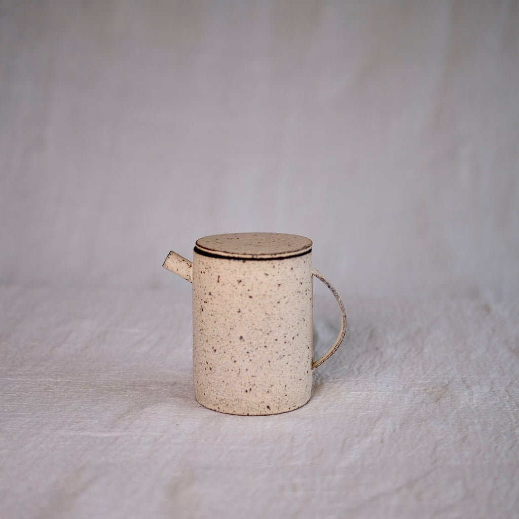 Teapot Textured Cream