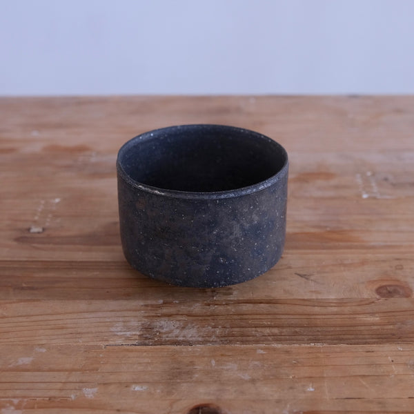 Textured Black Matcha Bowl