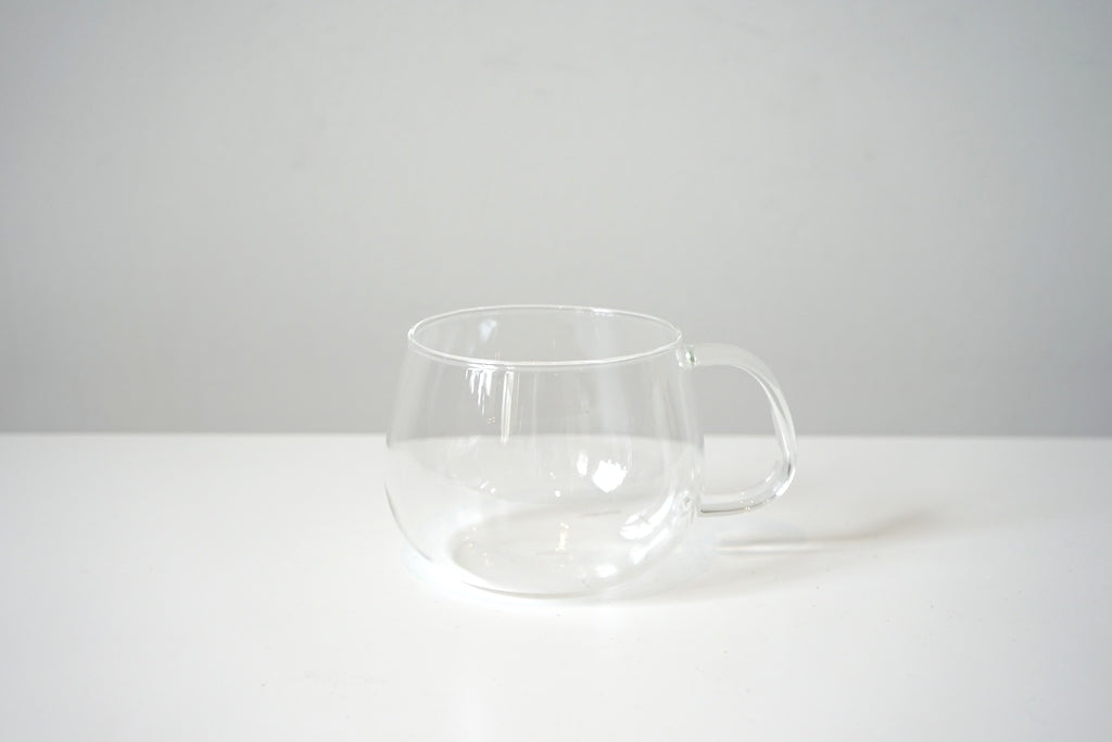 simple glass mug